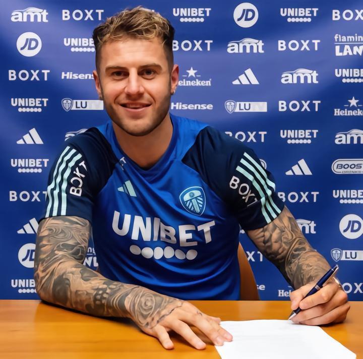 官方：热刺中卫乔-罗顿租借加盟英冠利兹联