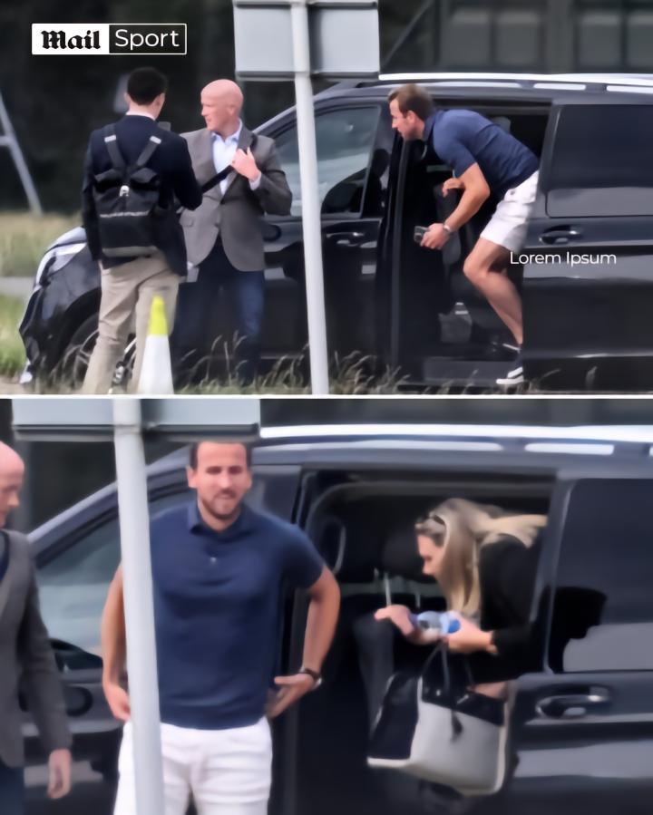 图来了，凯恩和妻子抵达机场，目前已飞往慕尼黑