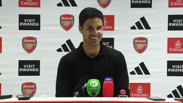 阿尔特塔：以恩凯蒂亚这周的表现，我不让他上我就是瞎子