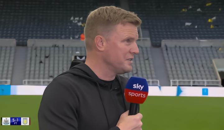 埃迪-豪：对托纳利的表现不惊讶，我去年就爱上了看他比赛