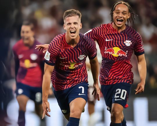 2分36秒攻入德超杯第二快进球，奥尔莫为德超杯戴帽第二人