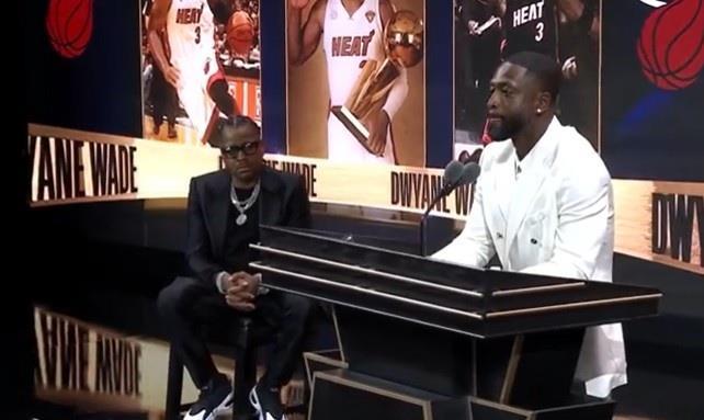 韦德致敬艾弗森：我戴袖套&穿3号都是因为你 你激励了一代人