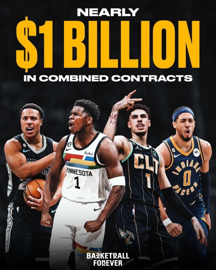 12号秀哈利伯顿身前都有谁？状元探花顶薪续约 榜眼夺冠后被交易