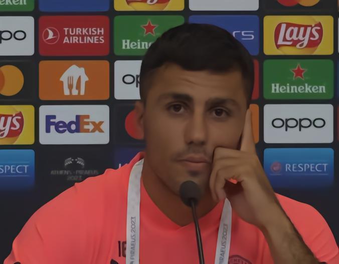 罗德里：愿德布劳内尽快回来；希望明天我也能打入进球