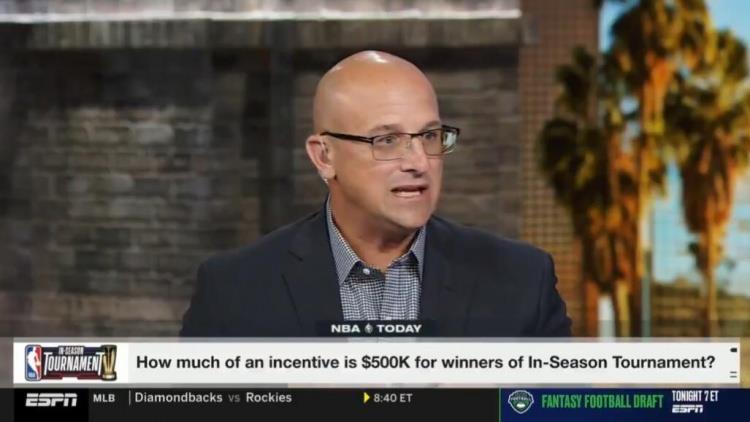 Marks：若能看到季中锦标赛的获胜者直接进季后赛 我会很高兴