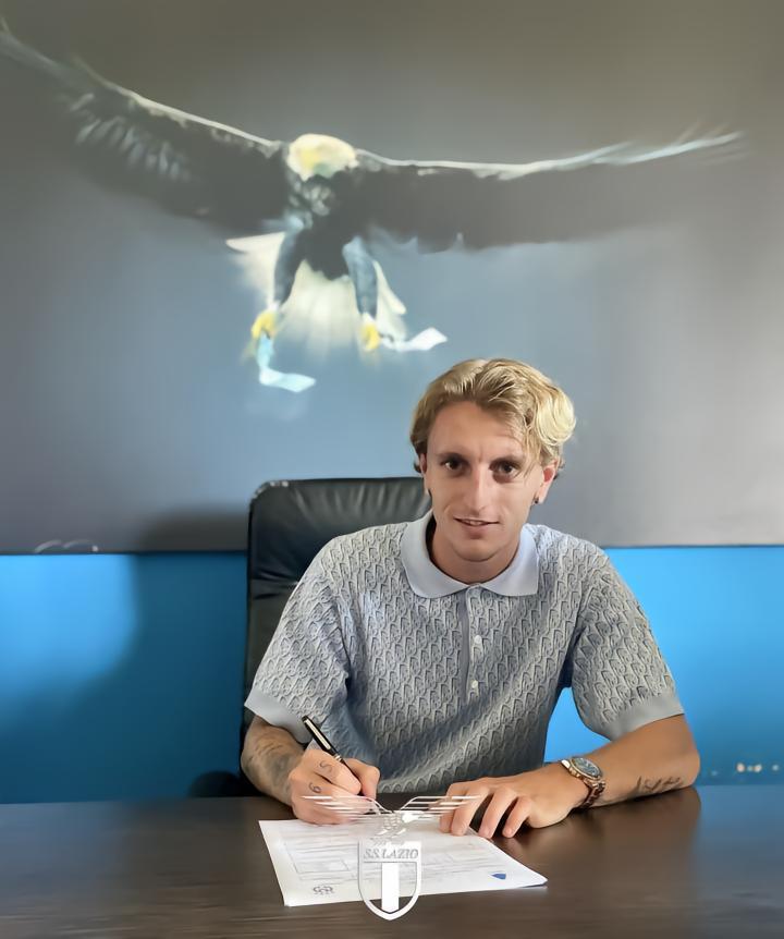 官方：尤文中场罗韦拉租借加盟拉齐奥，附1700万欧买断条款