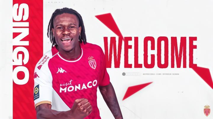 官方：摩纳哥签下都灵后卫辛戈，签约至2028年
