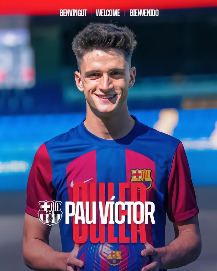 巴萨官方：赫罗纳21岁前锋保-维克托租借加盟球队