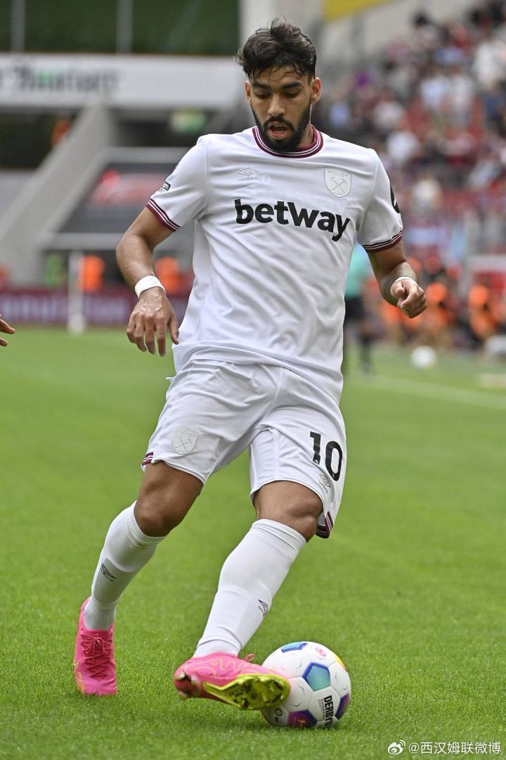 小报:西汉姆中场帕奎塔目前因为涉嫌赌球接受英足总