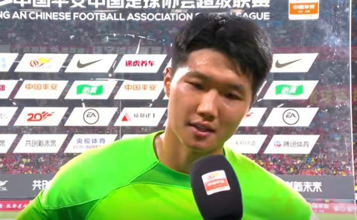 成都门将蹇韬：这场失利不代表什么；我们拼到了最后一分钟