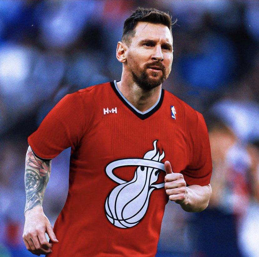 热火恭喜同城国际队夺冠 球迷：签下梅西