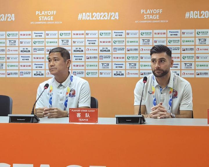 泰港主帅：浙江的防守是有问题的；穆谢奎很高很壮