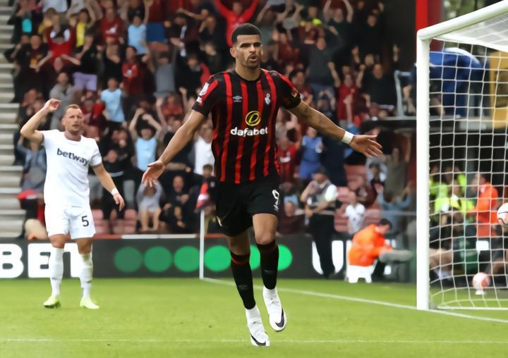 英媒：西汉姆联3500-4000万镑报价伯恩茅斯前锋索兰克