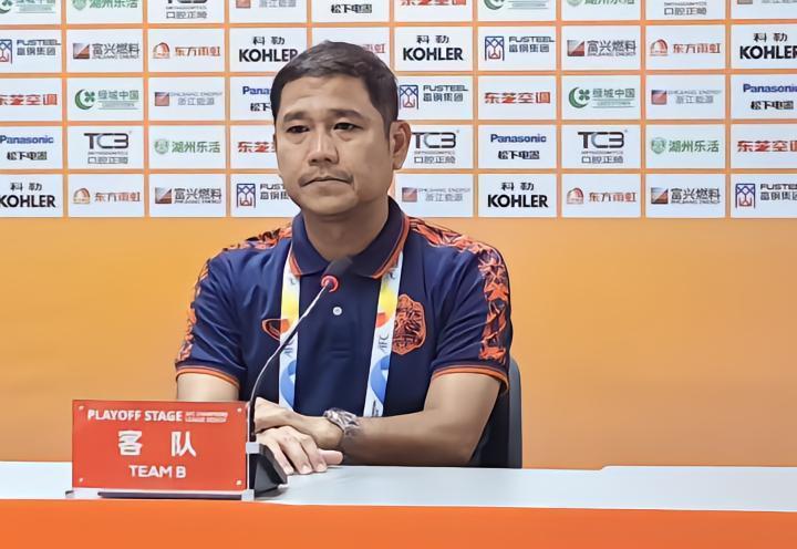 泰港主帅：队员尽力了；场地影响了我们的表现