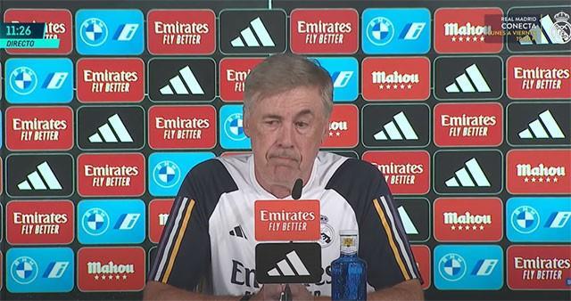 安切洛蒂：明天凯帕首发；转会窗关闭前不会再买人