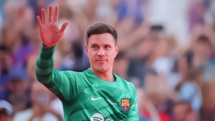 世体：巴萨将在今天或下周一官宣特尔施特根续约至2028年