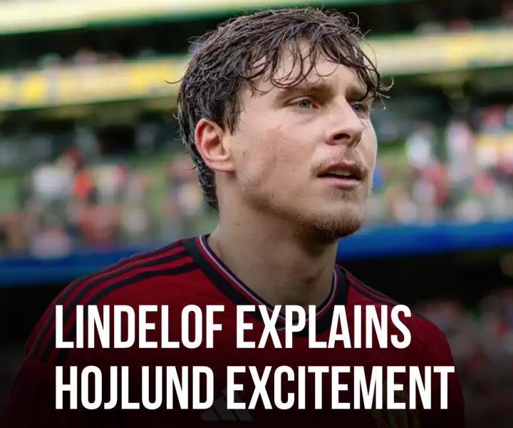 曼联后卫林德洛夫表示，他迫不及待地想与夏季签约的