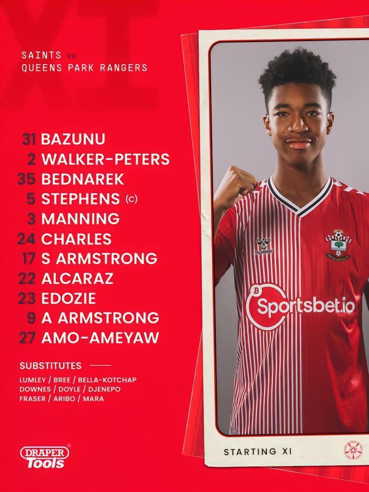 什么情况？切-亚当斯没有入选南安普顿的大名单