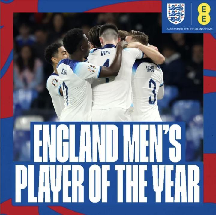 英格兰男、女足年度最佳球员候选：凯恩、劳伦-詹姆斯在列