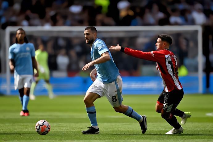 全场战报丨谢菲尔德联 1-2 曼城第20分钟，阿