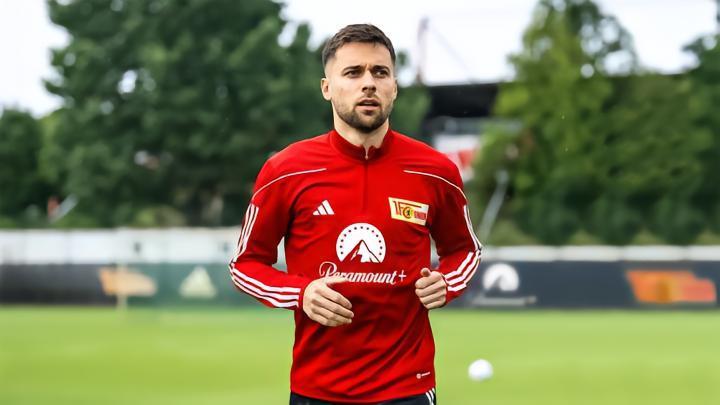 官方：柏林联合中场潘托维奇转会加盟比甲球队欧本