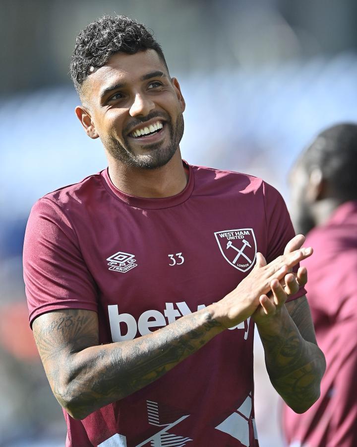 西汉姆后卫埃莫森评价队友普劳斯普劳斯很优秀，他的