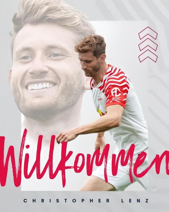 官方：法兰克福后卫兰茨加盟莱比锡，双方签下为期一年的合同