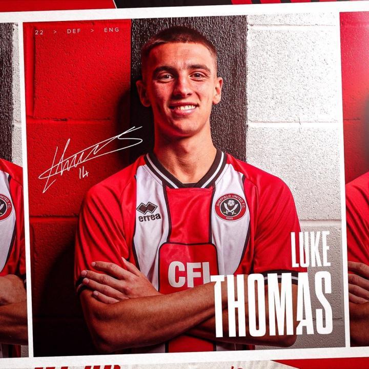 官方：莱斯特城球员卢克-托马斯租借加盟谢菲联