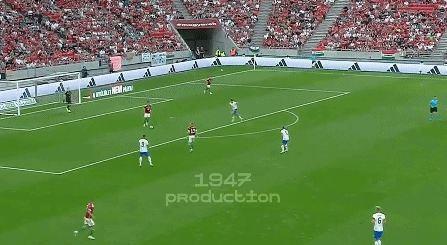 匈牙利1-1捷克的友谊赛，索博斯洛伊的销魂长传