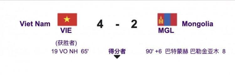浙媒：蒙古男足首次亮相亚运会，2-4输越南却赢得中国球迷尊重