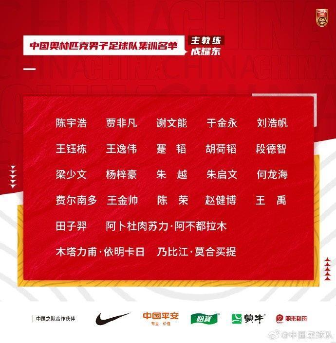 国奥队新一期集训名单：16岁王钰栋入围，成耀东挂帅