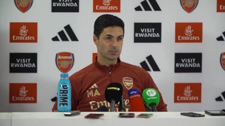 阿尔特塔：赖斯&萨卡等人还没有训练 萨利巴和法维因伤不会进名单