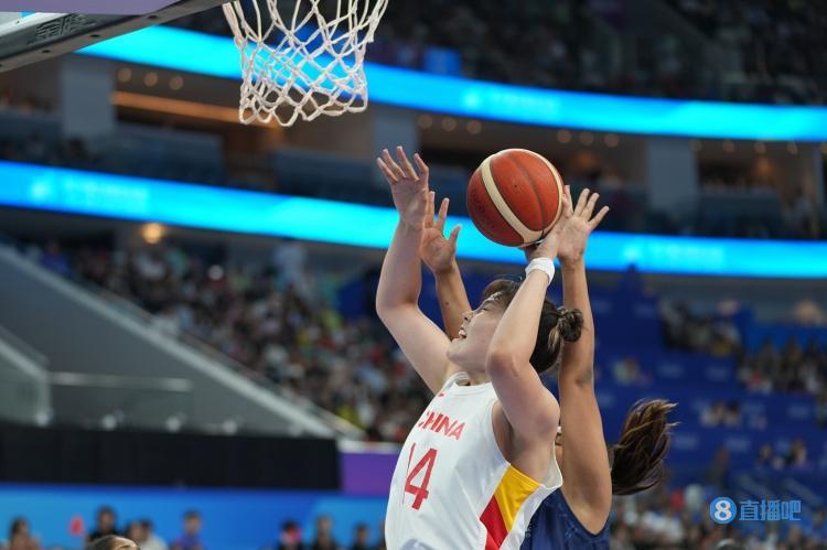 亚运会-李月汝25 9 中国女篮大胜印度58分&三战全胜晋级8强