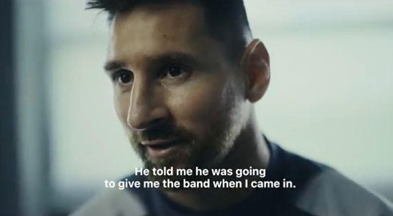 梅西：前队长耶德林要把队长袖标给我，我说不用但他很坚持