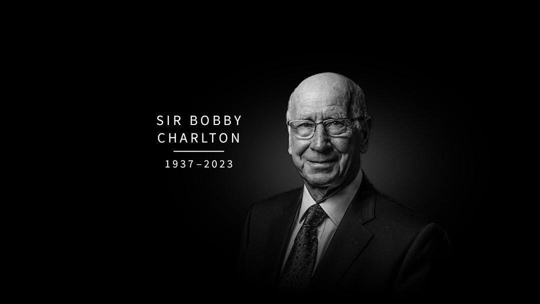 英格兰官推悼念查尔顿爵士：深感沉痛，你是一位真正的传奇