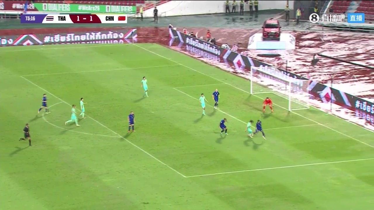 替补连线！王上源头球破门，谢鹏飞送助攻，国足2-1反超泰国！！