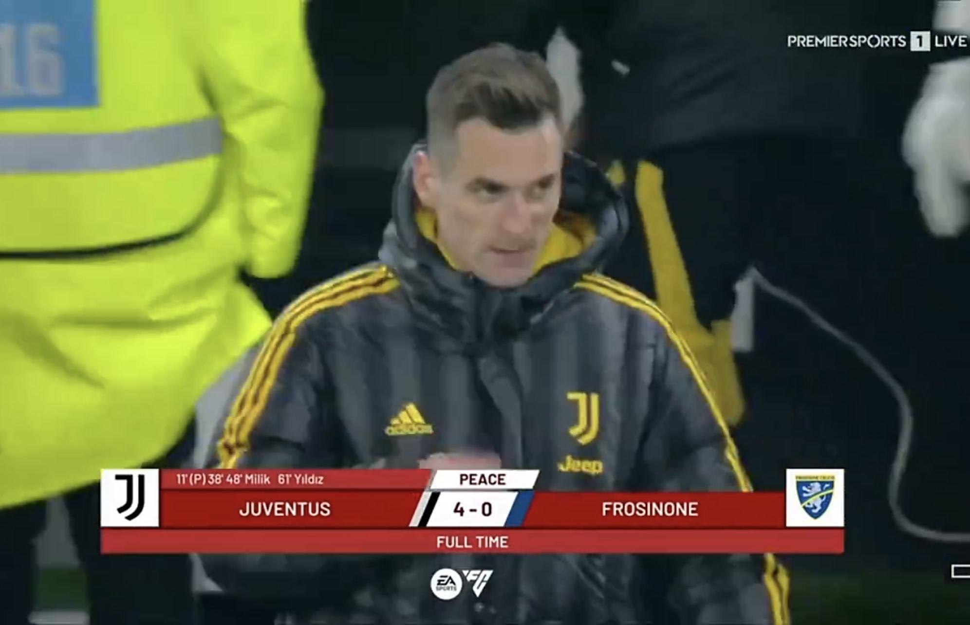 米利克“大四喜” 伊尔迪兹叒进帅球尤文轻取“尤文二队”