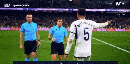 贝林厄姆赛后对裁判爆粗：你不愿意吹XX的犯规 每周都是这些狗屎