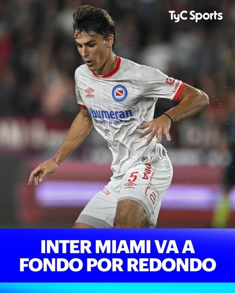 TYC：迈阿密国际全力推进小雷东多转会，费用约为800万美元