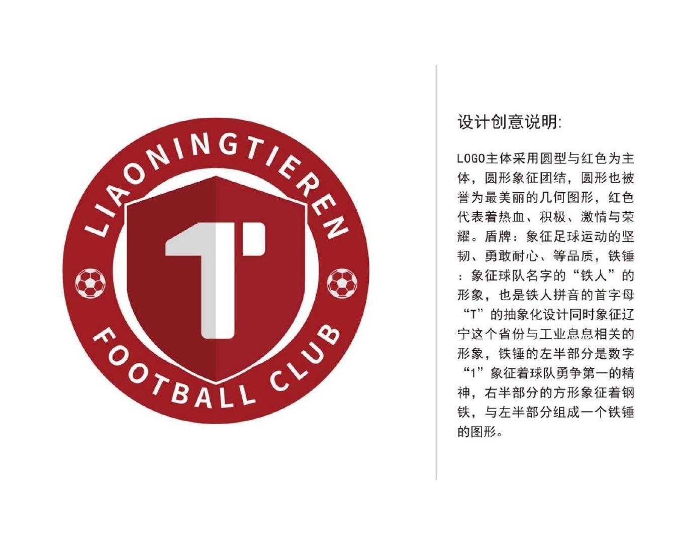 辽宁铁人公布新队徽：红色为主色调，盾牌 铁锤造型
