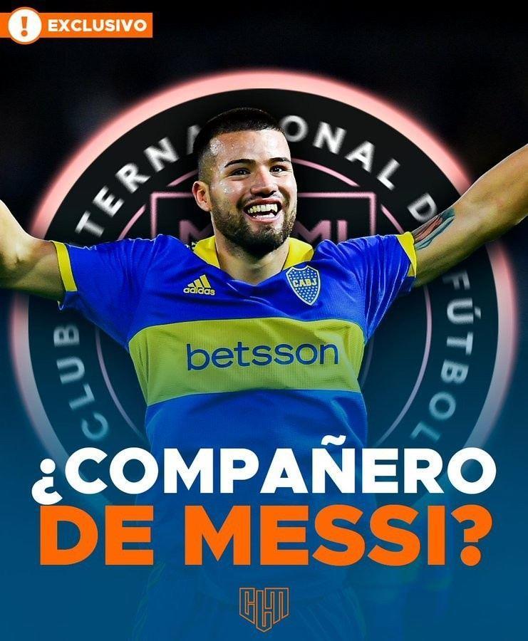 组阿根廷套？记者：迈阿密报价博卡青年边后卫韦甘特