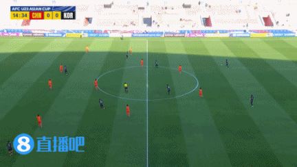 射门辣眼睛国奥0-2韩国多次浪费良机，小组赛两场至今0进球