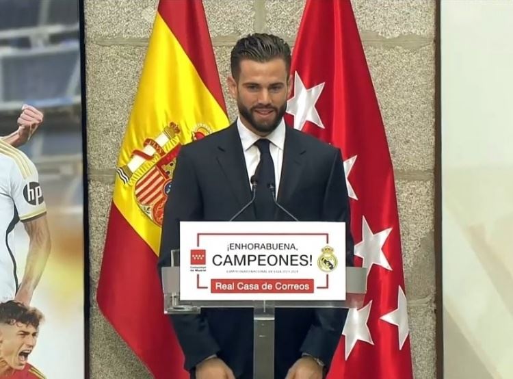 冲击15冠?纳乔庆典演讲：面前还有挑战，希望过几天再来这里