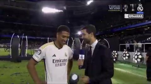 活该成功贝林厄姆仅用半年就学一口流利西语，无障碍接受采访