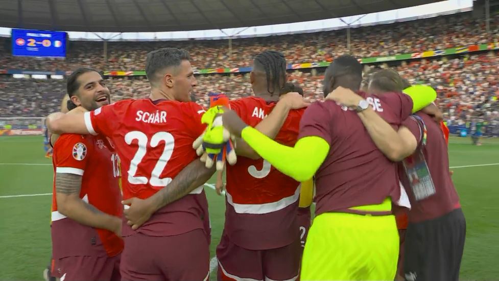 欧洲劲旅！瑞士两届欧洲杯分别淘汰法国、意大利！