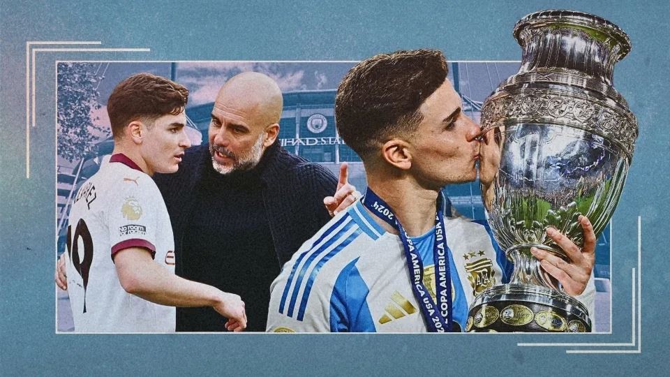 英媒：瓜帅对阿尔瓦雷斯寻求离队不满，他已尽力给小蜘蛛出场时间