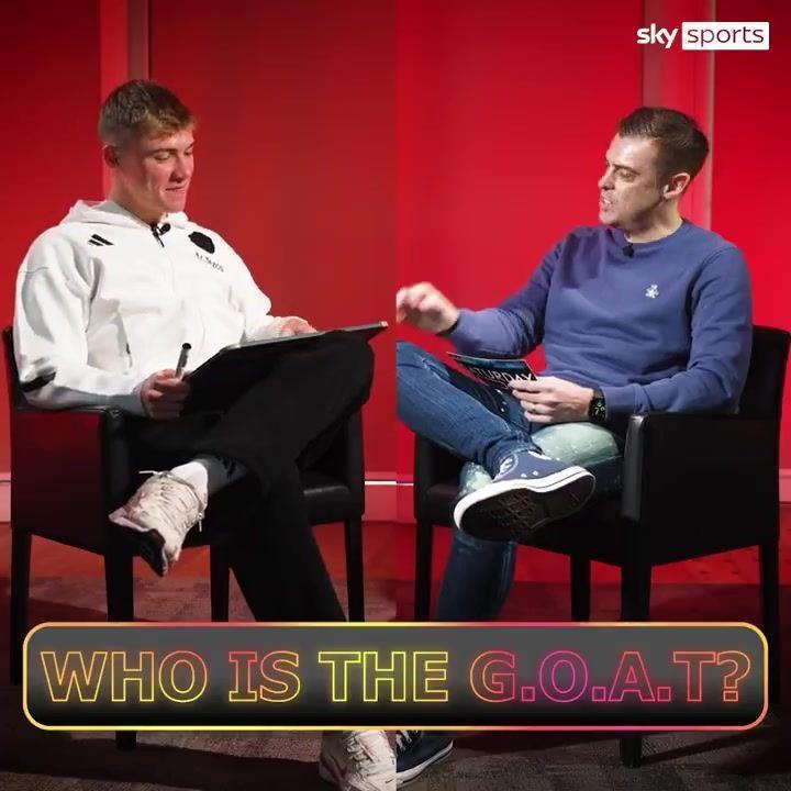 毫不犹豫！谁是GOAT？霍伊伦：C罗，他一直都是我的偶像