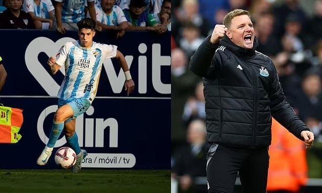 邮报：纽卡有望击败皇马巴萨，签下马拉加18岁边锋科德罗