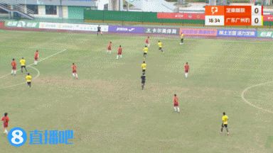 半场-马特奥斯伤退若昂-卡洛斯破门双方各中门框 定南0-1广州豹