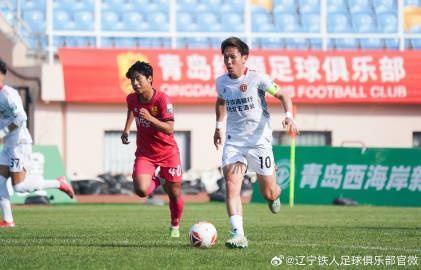姆本扎梅开二度臧一锋破门 辽宁铁人客场3-1战胜青岛红狮
